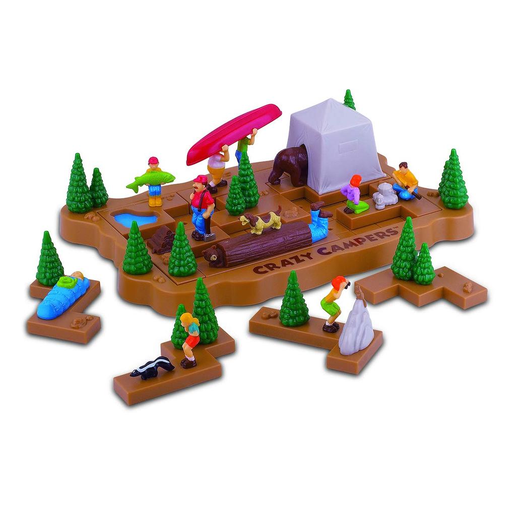 Bornelund Popular Playthings Crazy Camp Puzzle (Ages 8 and Up) PPT70211