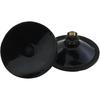 6-Pack Heavy-Duty Reinforced Black PVC Suction Cups with M6x14 Threaded Screws, Ultra-Strong Adhesive Glass Suction Cup Holder