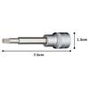 TONE Triple Square Bit Socket M5 3TS-05, 9.5mm (3/8") Drive,