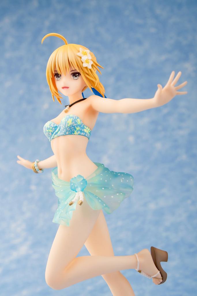 Funny Knights Artoria Pendragon Resort Vacation Scale Painted Finished Figure Fate/EXTELLA Ver. 1/8 ATBC-PVC