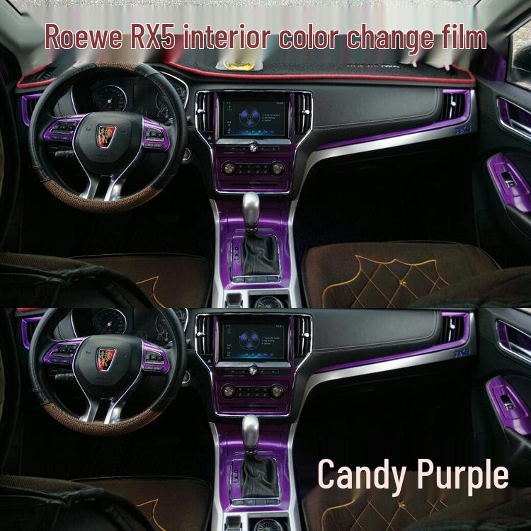 Roewe RX5 Carbon Fiber Interior Gear Console Wrap