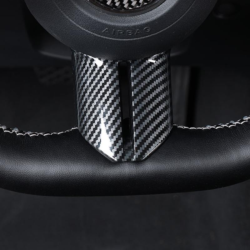 Car Performance Τιμόνι Επίπεδος τροχός Κάτω U Τύπος Διακοσμητικό κάλυμμα ABS Πλαστικό Για Mercedes Benz CES Class W206 W213 W223