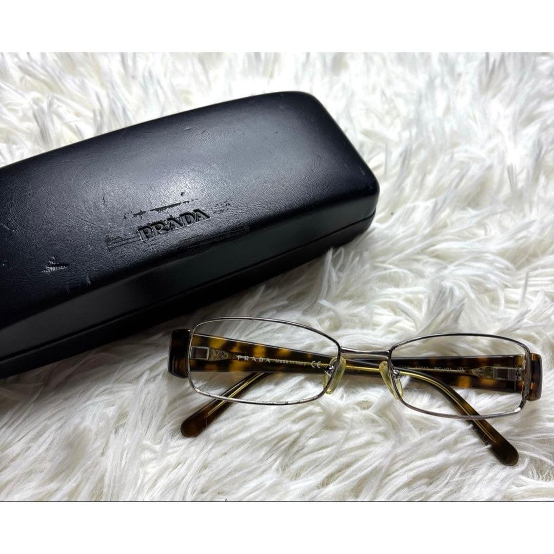 Used PRADA Prada without lenses tortoiseshell