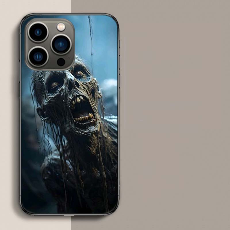 Zombie Apocalypse Phone Case For Iphone 17 Air 15 Pro 14 Plus 16 Pro Max 12 13 Mini 11 16E X XS Cover Cute Fundas