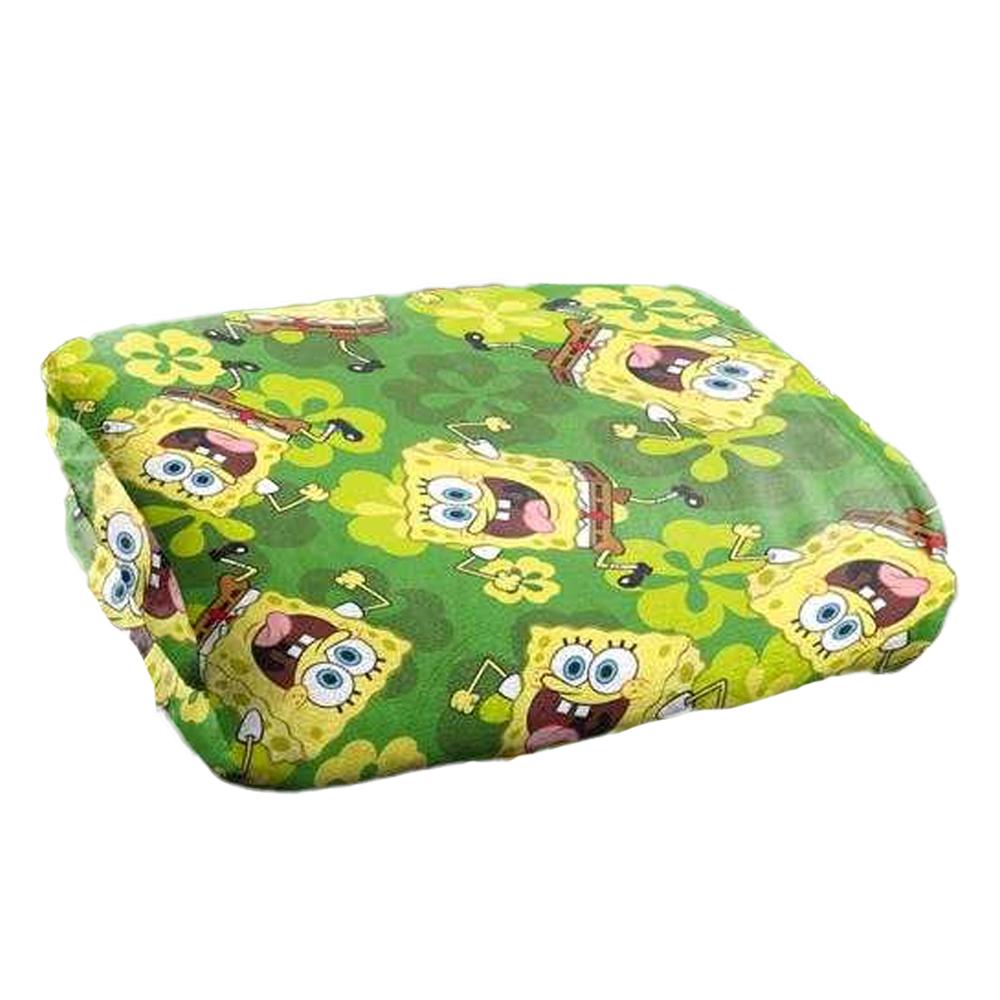 SpongeBob SquarePants Silky Patterned St Patricks Day Supersoft Blanket