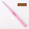 Colorful Candy Crochet Hook Set - Plastic Handles & Heads for Handmade Knitting