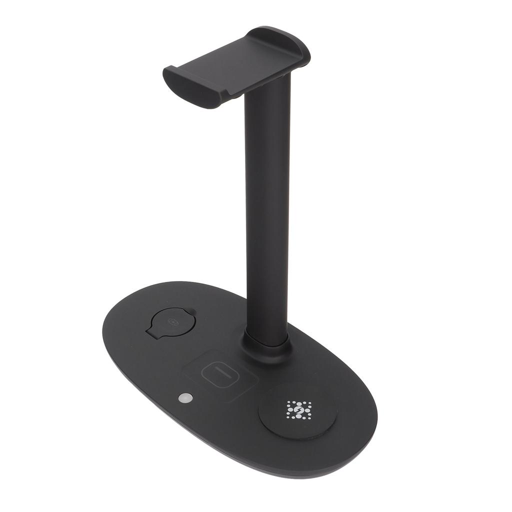4 in 1 Wireless Charger Headphone Stand QI 15W Fast Charge Detachable Stylish Appearance Headphone Charging Hanger