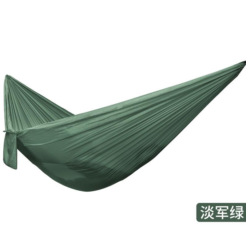 New Outdoor Hammock Camping Equipment, Hanging Chair, Single Person Parachute, Nylon Spinning, Leisure Floor Mat,