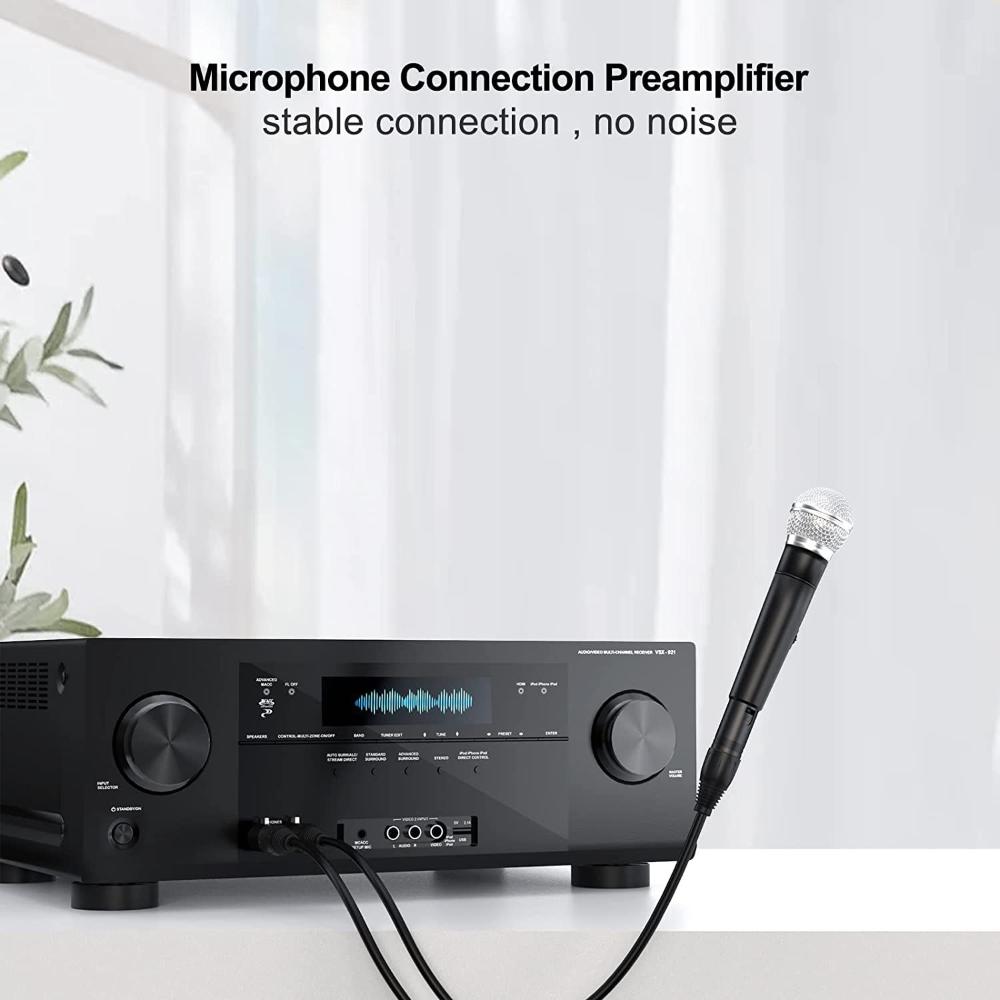 50cm XLR Splitter Cable Male to Dual Female Y-Splitter 3Pin Balanced Microphone Line Foil Braided Shielded For Microphone