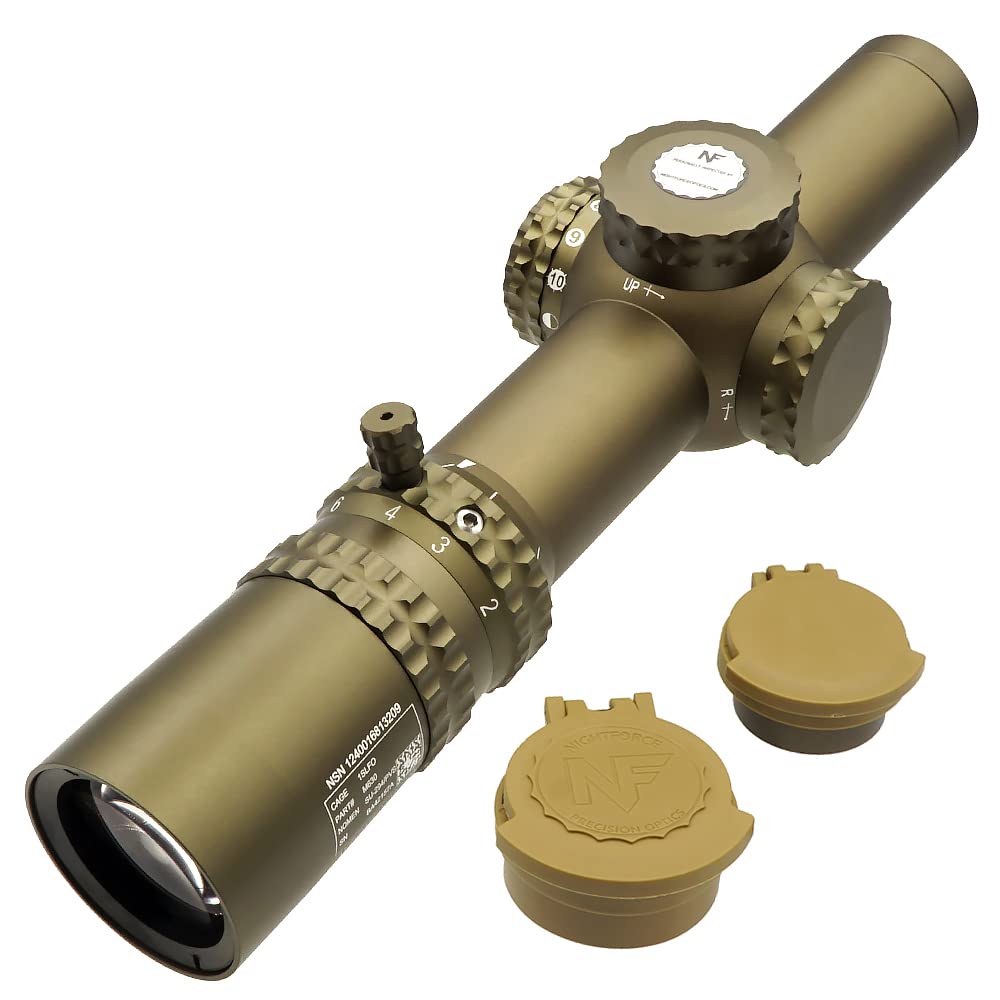

Приціл Evolution Gear NightForce ATACR 34mm FFP Rifle LPVO Short 34mm Репліка 1-8x24, Приціл, 1-8x Збільшення,