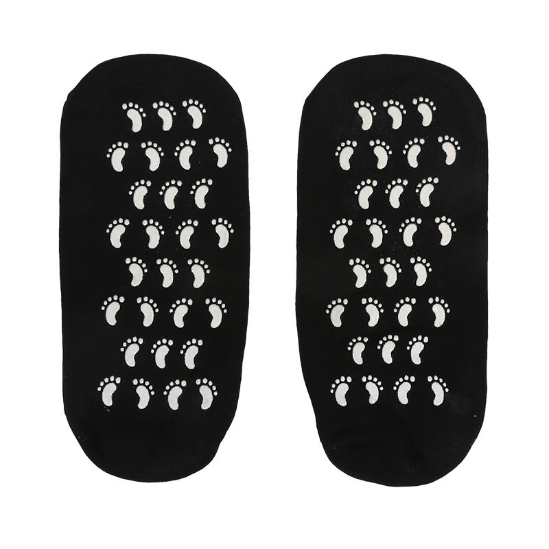 Reusable Cotton Gauze Gel Foot Care Socks for Deep Moisturizing Cracked Heel Overnight Day or Night Use Socks