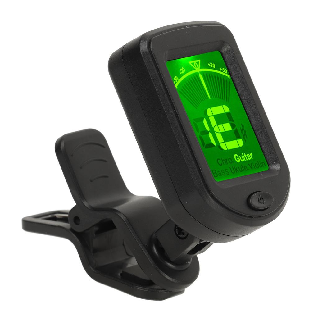 Digital Electronic Tuner Multifunctional High Accuracy Clip On String Instrument Tuning Device Guitar Ukulele Violin