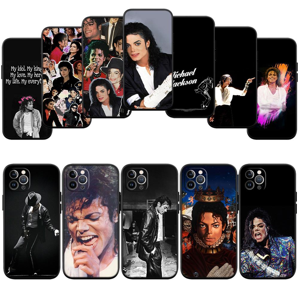 Custodia per telefono di alta gamma M-Michael J-Jackson per Redmi Note 10 11 12 Pro Max 10S 10C 11S 12S 12C