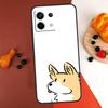Cartoon Corgi Dog Case For Xiaomi Redmi Note 14 13 Pro 9 10 11 12 Pro 10S 11S 12S Redmi 14C 13C 10C 12C Coque