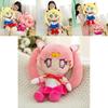 Adorable Sailor Moon Rabbit Cartoon Plush Toy With Soft Pp Cotton Stuffing For Girls