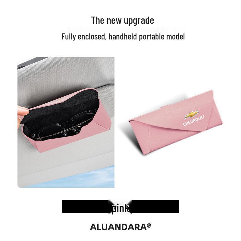 Chevrolet Car Glasses Case: Cruze Malibu XL Sun Visor Multifunctional Storage & Sunglasses Clip