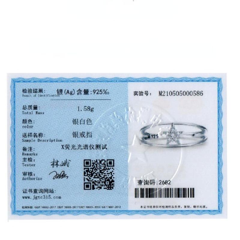 Tancise Classic 925 Sterling Silver  Zircon Ring Ladies Jewelry Wedding Promise Party Gift
