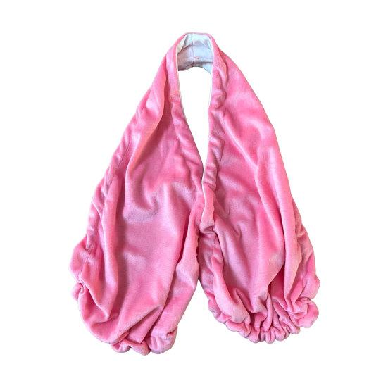 Asciugamano da Bagno a Forma di Reggiseno per Donne, Asciugamano Avvolgente Regolabile a Coulisse, Senza Mani, con Spalline, Asciugamano Morbido Assorbente Confortevole per l'Asciugatura