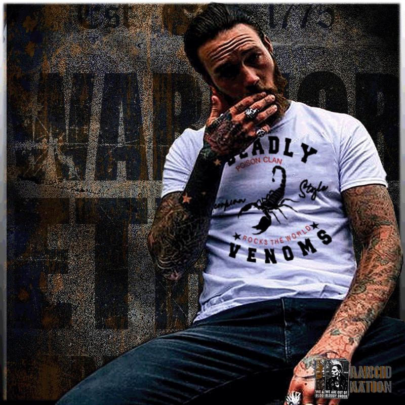 

Deadly Venom scorpion Style t-shirt Karate shaolin martial arts cinema S-2XL 2XL