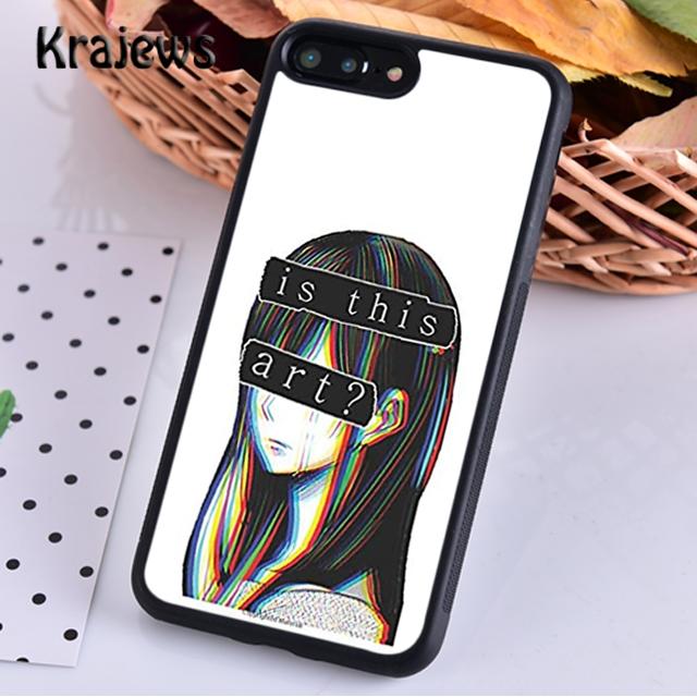 Sad Japanese Anime Aesthetic For iPhone 17 Air 16 Phone Case Cover 15 14 plus 12 13 pro max coque Shell Fundas