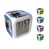 Disney réveil Frozen digital led junior 8 x 8 cm blanc/bleu