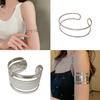 Open Cuff Bangle Bracelet Upper Arm Cuff Armlet Women Jewelry Valentines Gift