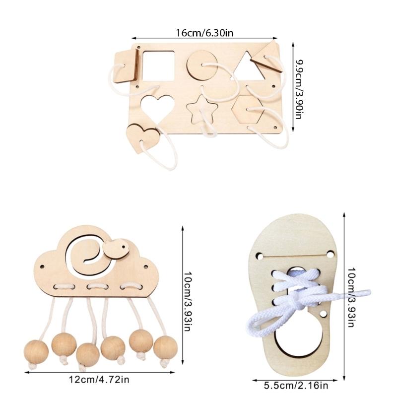 Children Wood Activity Boards for Toddlers Shape Matching Fun Table Game Busy Boards for Children