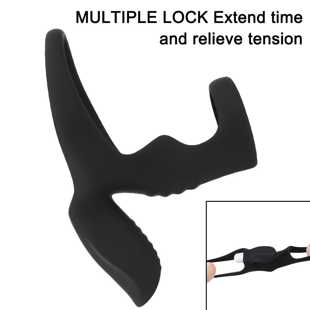 Male Penis Cock Ring Sperm Lock Goods for Adult Dick Erection Sperm Delay Ejaculation Sex Toys for Men Erotic
