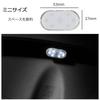 Mini LED Closet Light, Wireless Touch Light, USB Rechargeable, Multicolor, for Cabinet Lighting, Bedroom, Wardrobe, Counter, Kitchen (4 Pack) (White)
