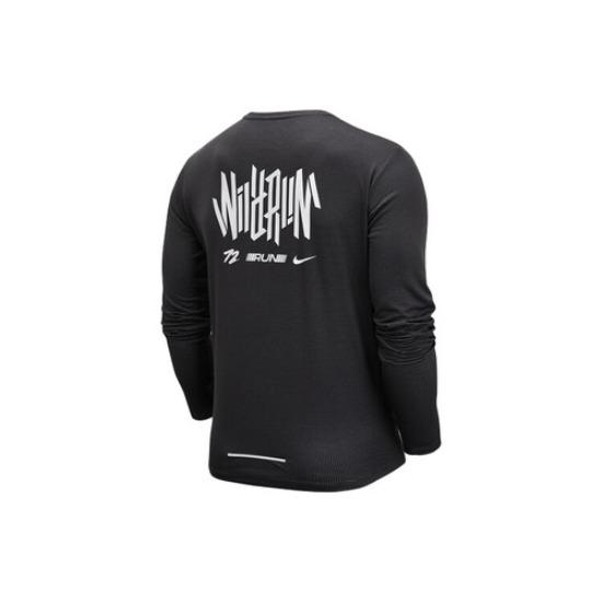 

Nike Женский топ для бега с длинным рукавом Wild Run Pacer с принтом, из ткани Dri-Fit Knit, DJ0595-010 EU S