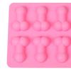 Cake Mold 8 Grids Handmade Silicone Home Baking Tool for Kitchen