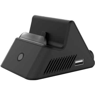 Replacement Charging Dock Station Stand Fit for NS TV Adapter Charging Adapter with Heatsink Function