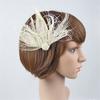 Peacock Feather Headpieces For Women Fascinator Tea Party Wedding Headband Hair Clip Trend Jewelry Hair Accessories For Women