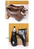 Men's Retro Leather High-Top Martin Boots - Breathable, Versatile, Casual British Style for Spring and Autumn