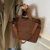 New Tote Bag Women Large Capacity Lazy Style Japanese One-shoulder Cross-body Ins All-matching Student Class Handbags