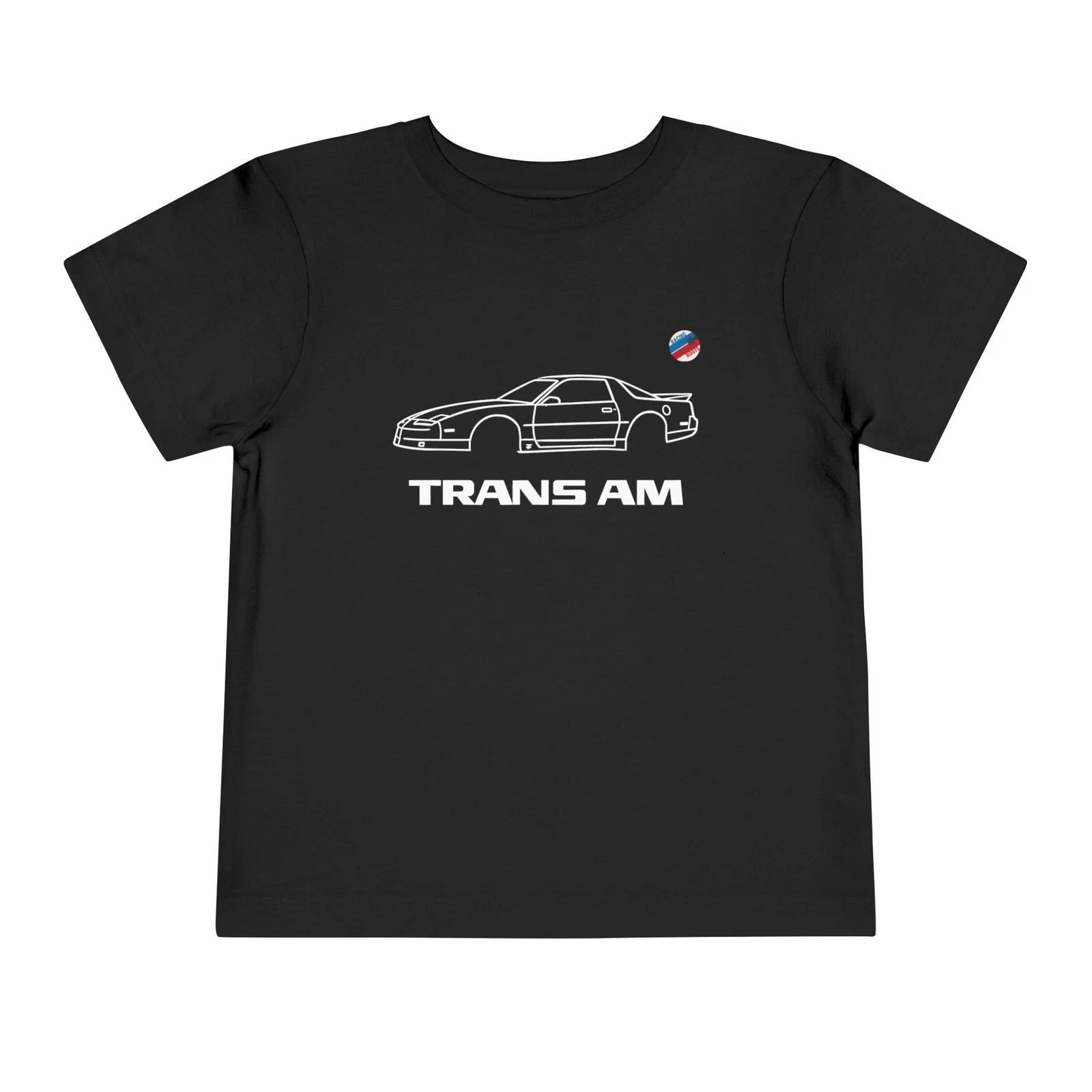Toddler Firebird 3rd Gen Outline T-Shirt, Retro Auto Graphic Tee XXL