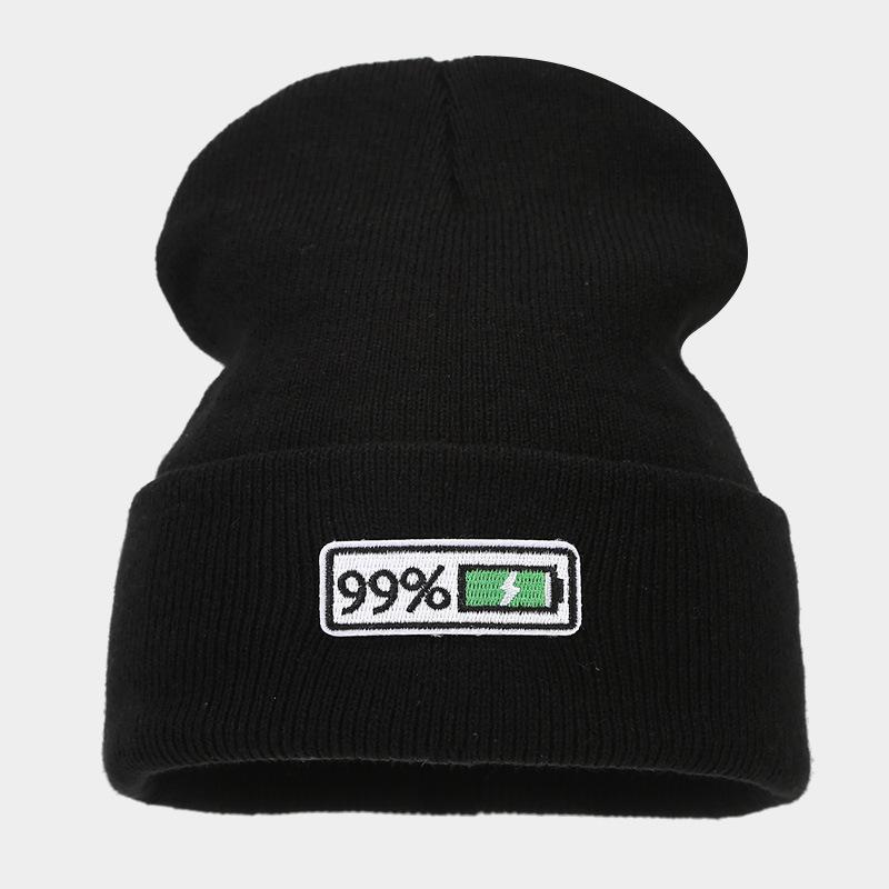 Hot Sale Cloth Knitted Hat Men's and Women's Personality Hip Hop Stacking Hat Winter Versatile Warm Cold Hat Tide