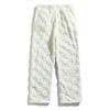 Men's Drawstring Straight Checkered Warm Sports Casual Trousers