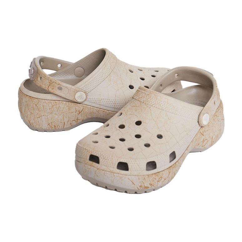 Crocs Good Bai X Cloud EVA Eggshell Clogs Unisex Clogs Khaki 209394-2V3
