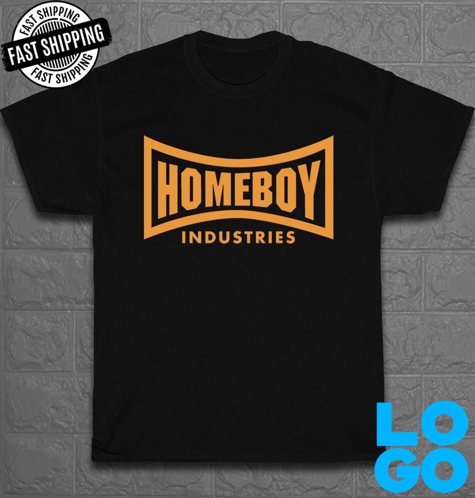 New Homeboy Industries Logo Men's Funny T-Shirt Made In USA Size S to 5XL