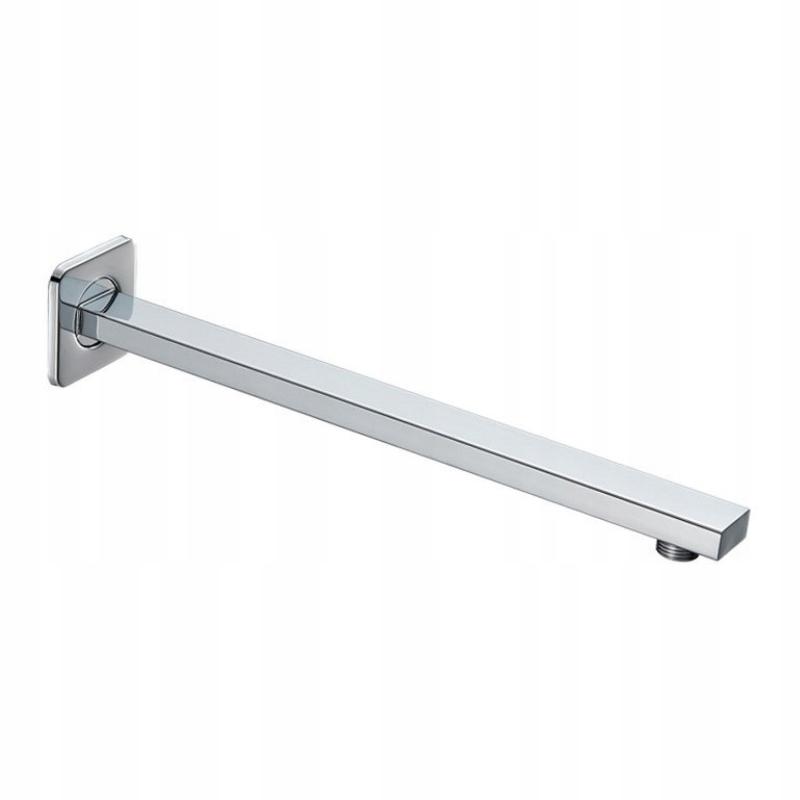 Chrome Wall-mounted Rain Shower Arm 35 Cm
