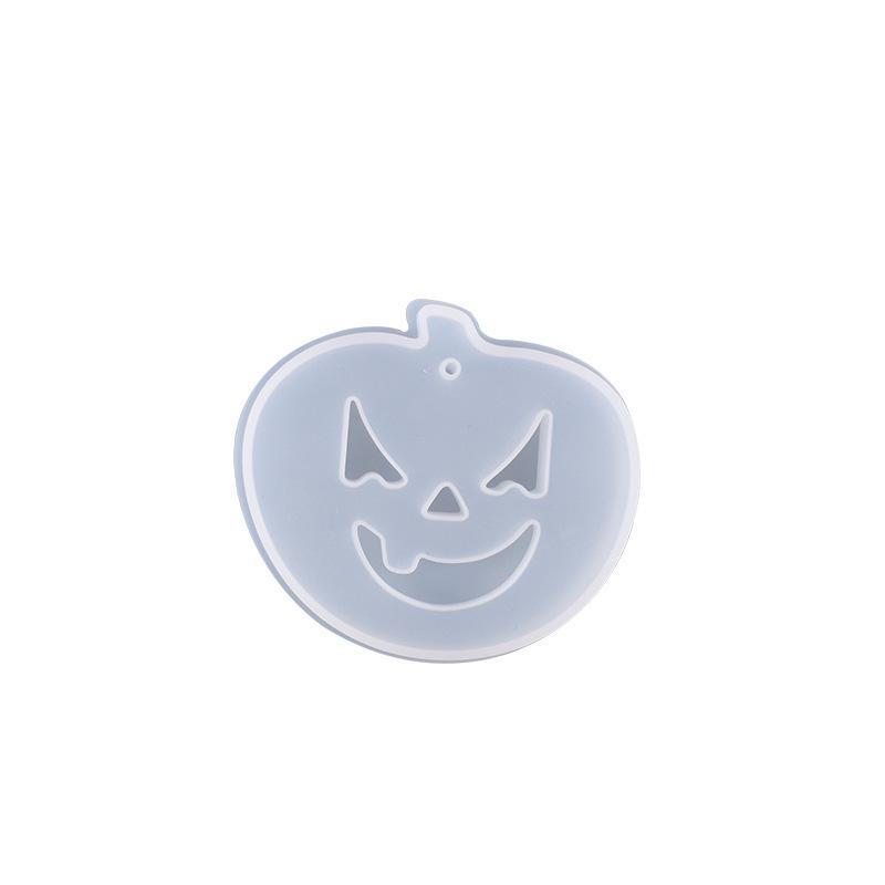 Poppy DIY Crystal Resin Mold: Halloween Pendant Series - Pumpkin & Ghost Silicone Mold