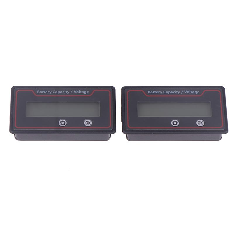 Car Battery Charge Level Indicator 12V 24V 36V 48V 60V 72V Lithium Battery Capacity Meter Tester Display Led Tester Voltmeter