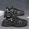 2025 autumn new fashion breathable versatile casual shoes men's shoes platform sports shoes mesh youth casual shoes