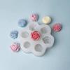 Flower Shape 3D Rose Cake Mold Heat-resistant Dessert Decorating Tools  Chocolate Making