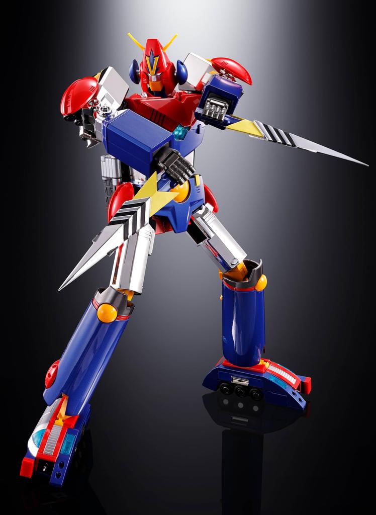 TAMASHII NATIONS Soul of Chogokin Chodenji Robo Con Battler V Con Battler V CHOGOKIN 50. výročí Přibližně 250 mm malovaná pohyblivá figurka GX-50SP ver.