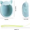Silicone Case Compatible Tamagotchi Pix Virtual Pet Game Machine, Protective Cover For Tamagotchi Pix With Strap(light Blue,2pcs)