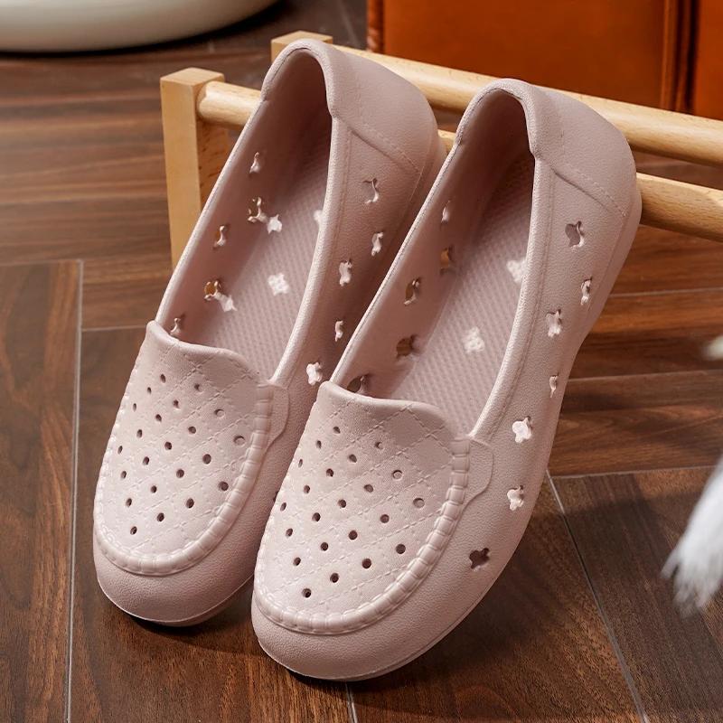 Fashion women's shoes summer 2025 sale shoes Korean-style women's breathable casual shoes Lightweight soft-soled sandal EVA shoe