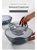 PC Plastic Self-Service Salad and Tea Pouring Bowl for Hot Pot and Cold Dishes.