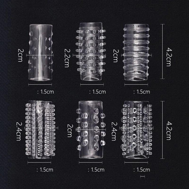 6 teile/satz Cock Ring G-spot Stimulieren Penis Ring Sex Spielzeug für Männer Sperren Spermien Verzögerung Ejakulation